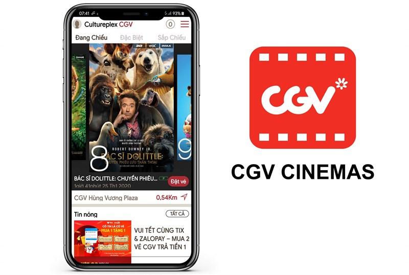 Thông tin phim mới trên CGV Cinemas