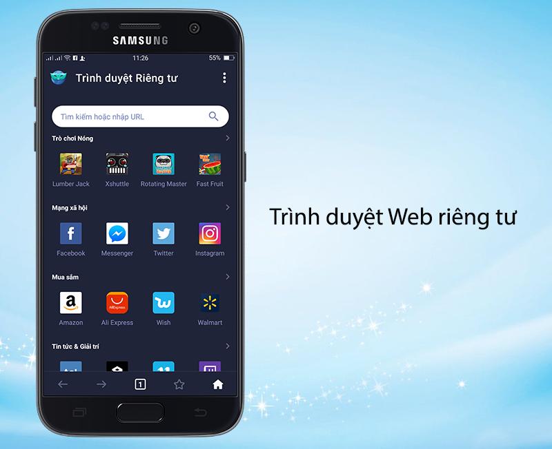 Trình duyệt riêng tư của AppLock