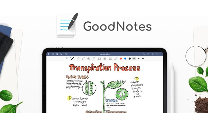 Ứng dụng GoodNotes trên iPad