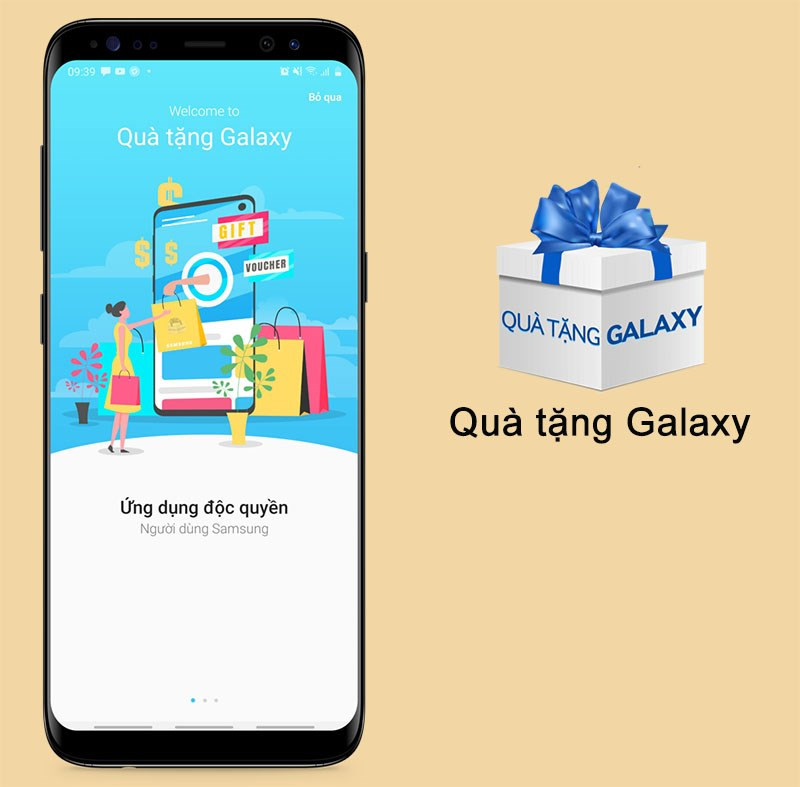 Ứng dụng Quà tặng Galaxy trên điện thoại Samsung