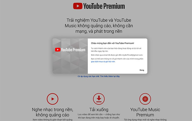 Hướng Dẫn Đăng Ký YouTube Premium Tại Việt Nam Nhận Miễn Phí 1 Tháng