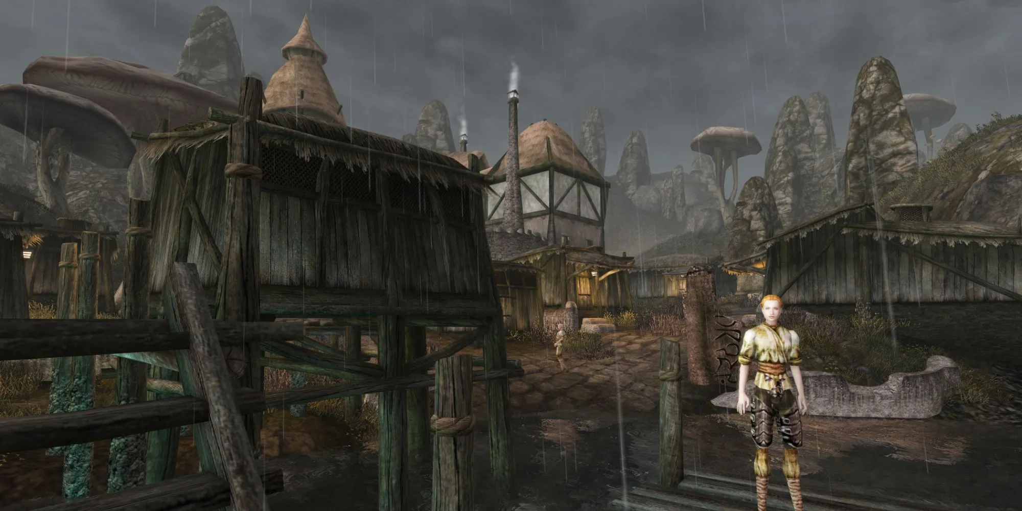 Ảnh chụp màn hình thế giới Morrowind rộng lớn và kỳ bí