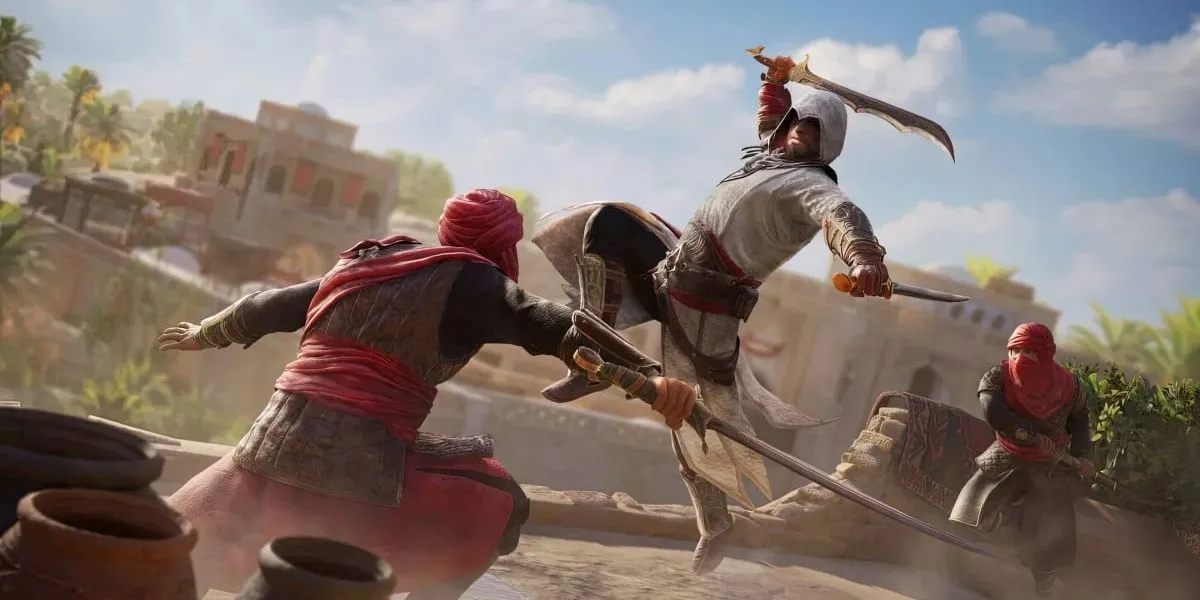 Ảnh quảng bá cho Assassin's Creed Mirage, một tựa game cũng có nhiều easter egg thú vị.