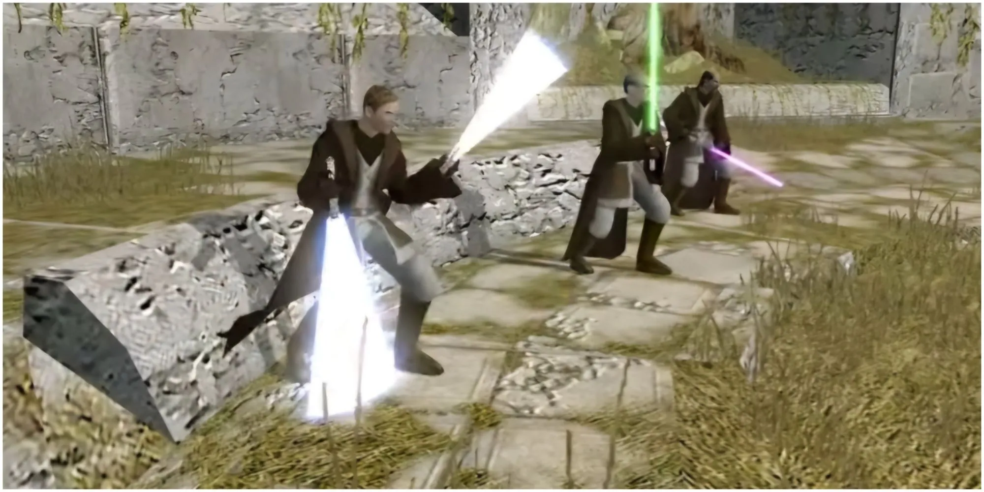 Artwork của Star Wars Knights of the Old Republic II The Sith Lords thể hiện không khí u tối