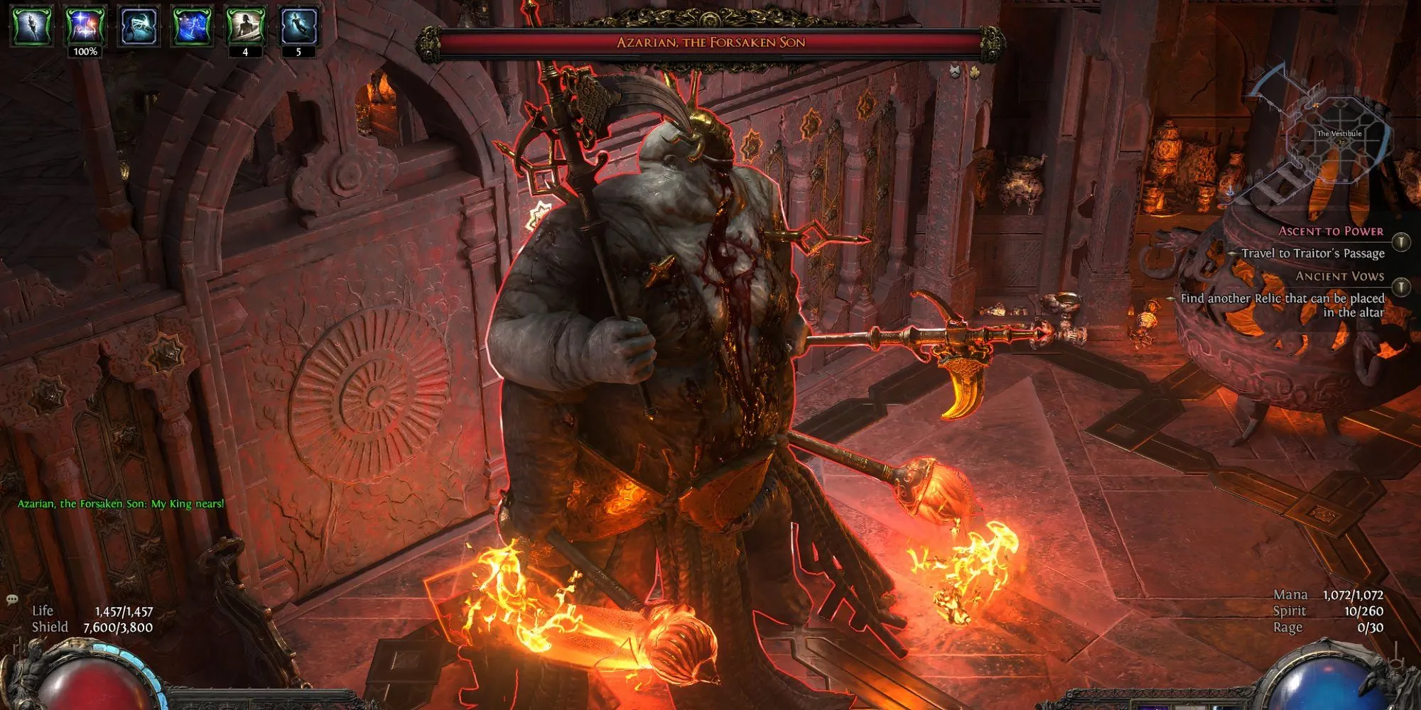 Top 10 Boss Khó Nhất Hồi 2 Path of Exile II & Cách Vượt Qua 1 Azarian, The Forsaken Son trong trận chiến rực lửa tại Path of Exile II Hồi 2