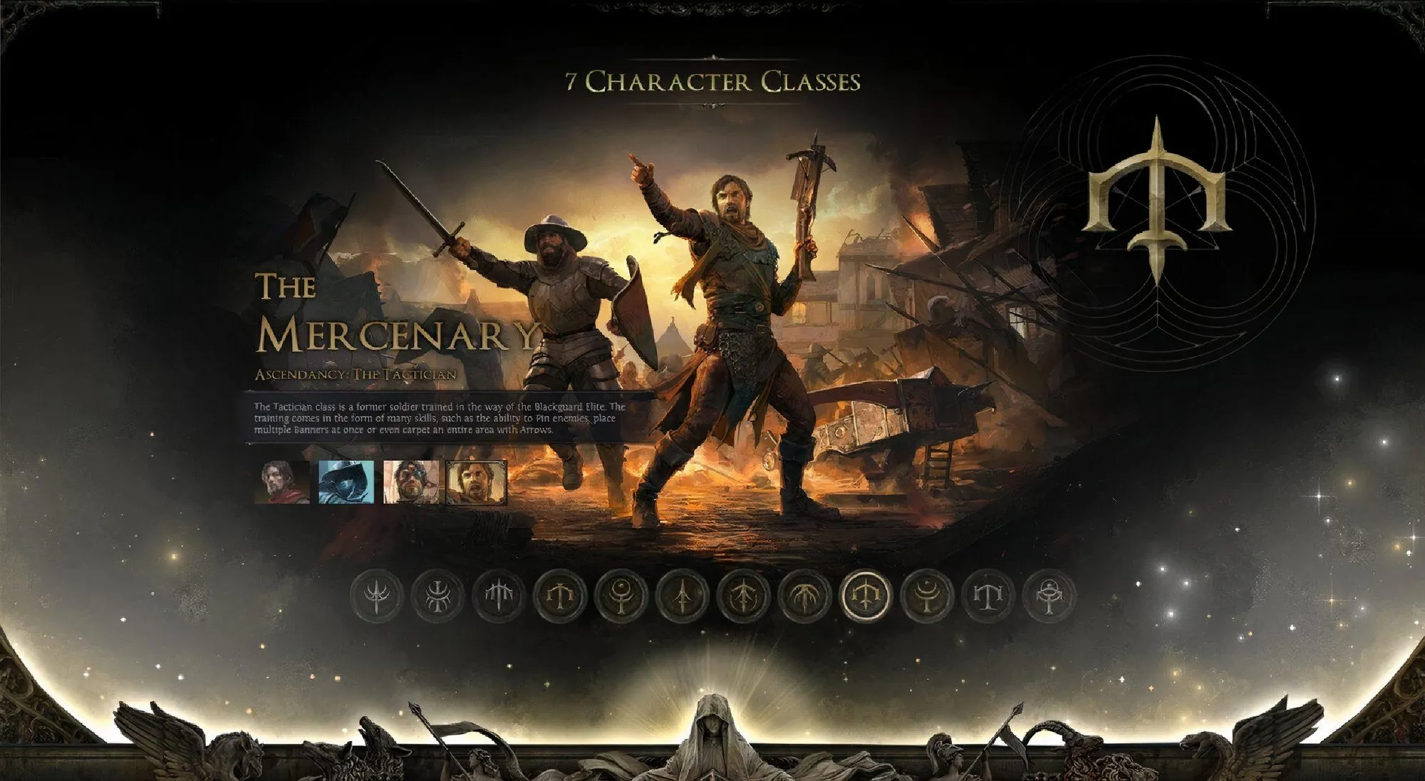Banner chính thức của Path of Exile 2 Dawn of the Hunt