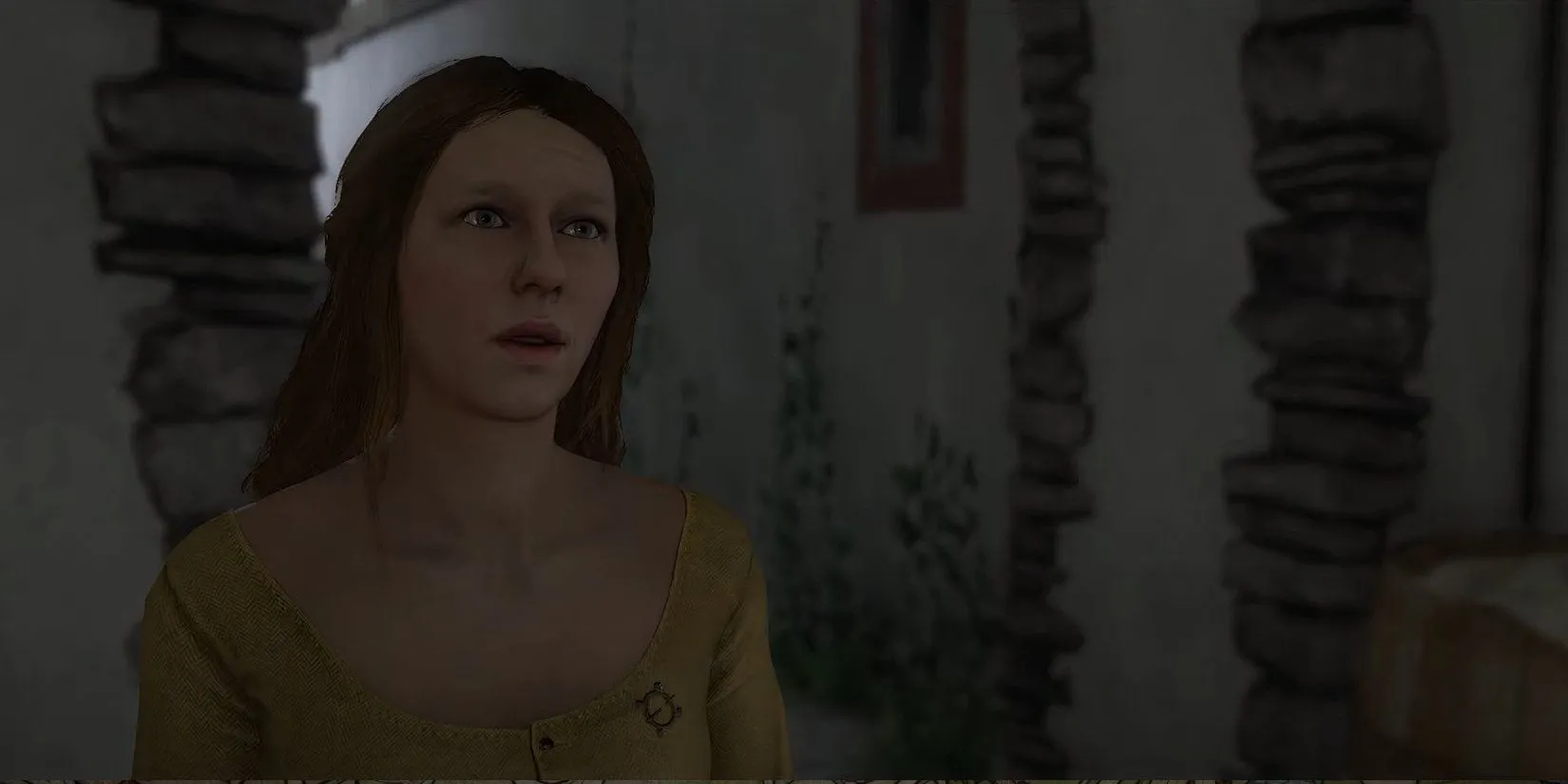 Betty đang trò chuyện với Henry trong Kingdom Come Deliverance 2