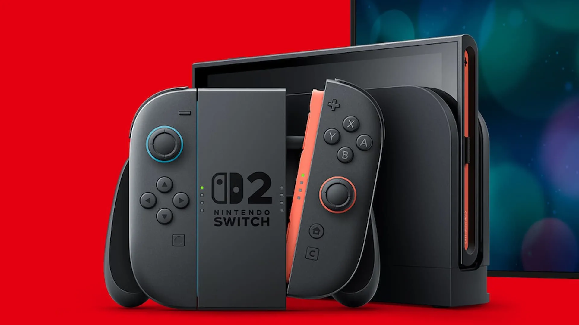 Bộ máy chơi game Nintendo Switch 2 và phụ kiện đi kèm