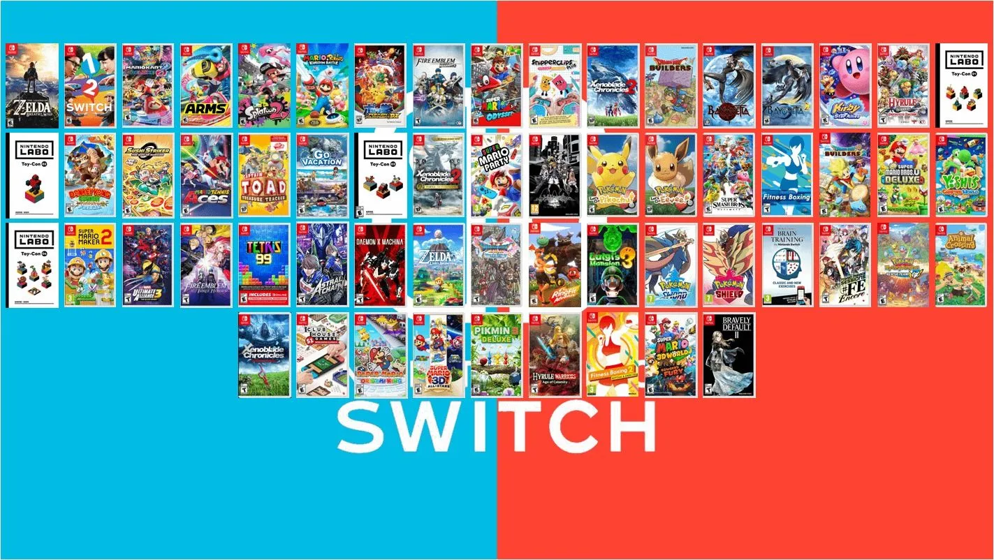 Bộ sưu tập game Nintendo Switch đồ sộ của game thủ sau nhiều năm