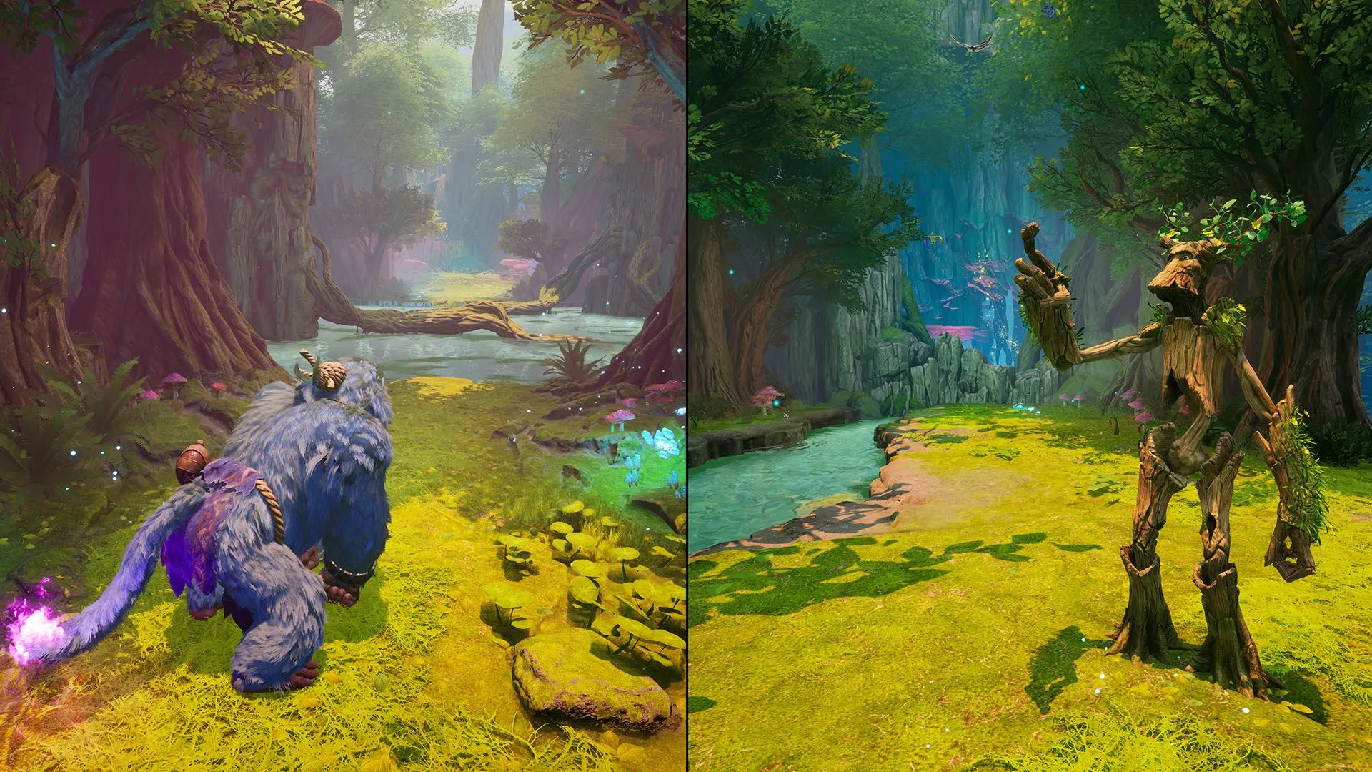Cảnh chiến đấu hành động gay cấn giữa các nhân vật trong game Split Fiction