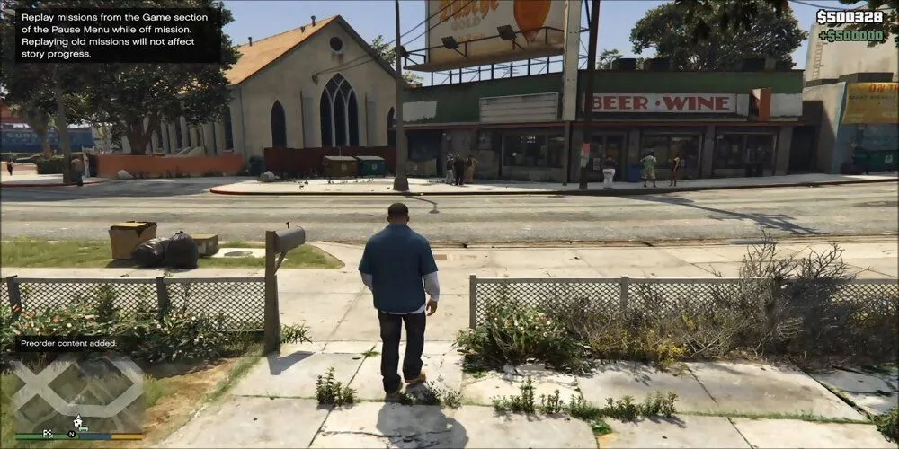 Cảnh hành động rượt đuổi trong Grand Theft Auto V