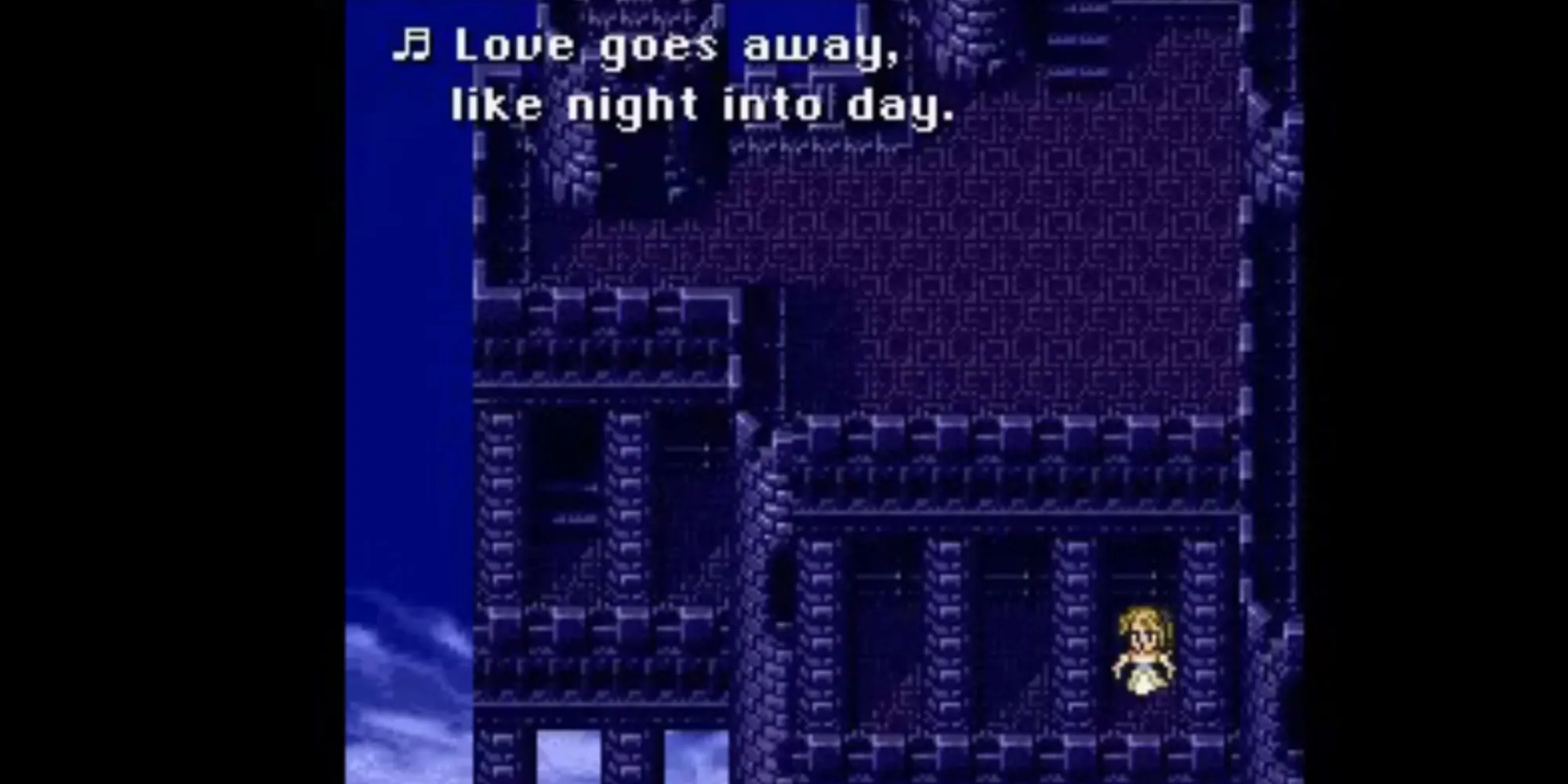 Cảnh opera nổi tiếng trong Final Fantasy VI với nhân vật Celes Chere