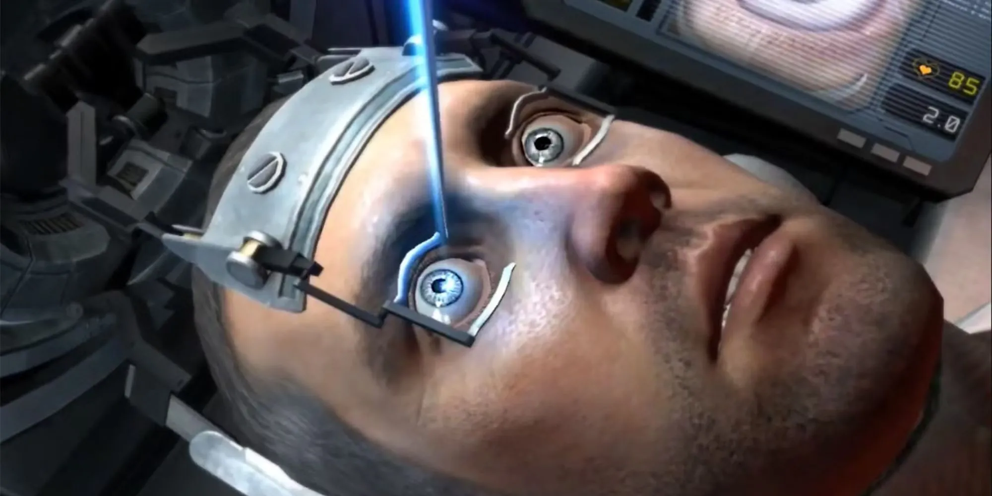 Cảnh phẫu thuật mắt kinh hoàng trong Dead Space 2 nếu người chơi thất bại