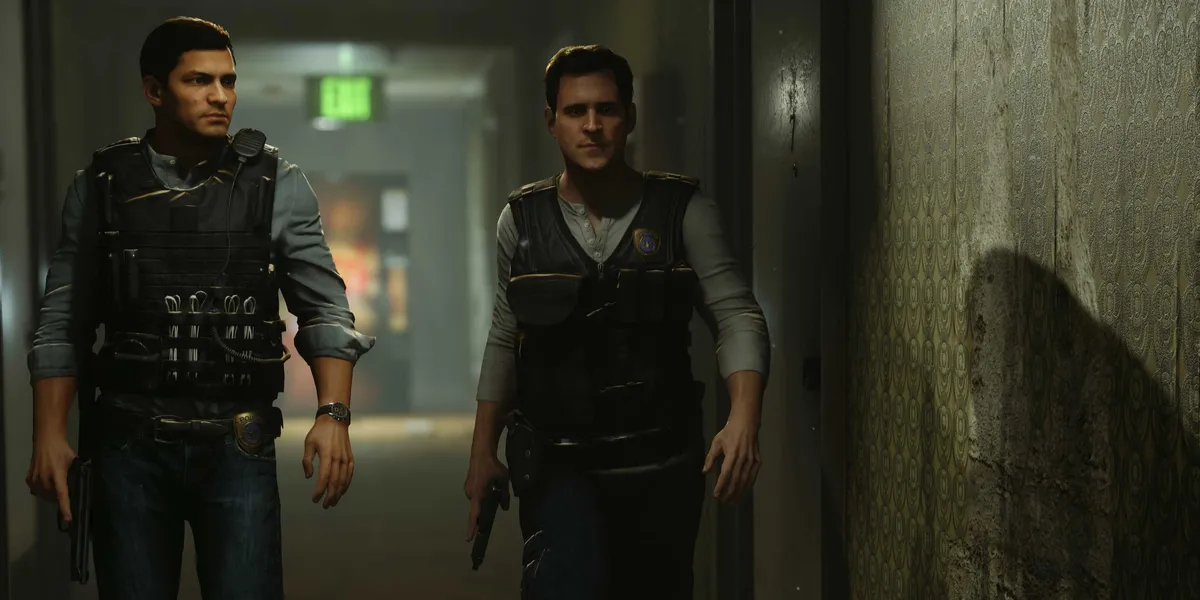 Cảnh rượt đuổi kịch tính giữa cảnh sát và tội phạm trong game Battlefield Hardline