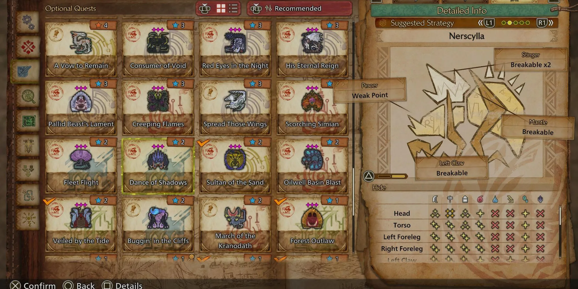 Điểm yếu chí mạng của Nerscylla trong Monster Hunter Wilds cần khai thác