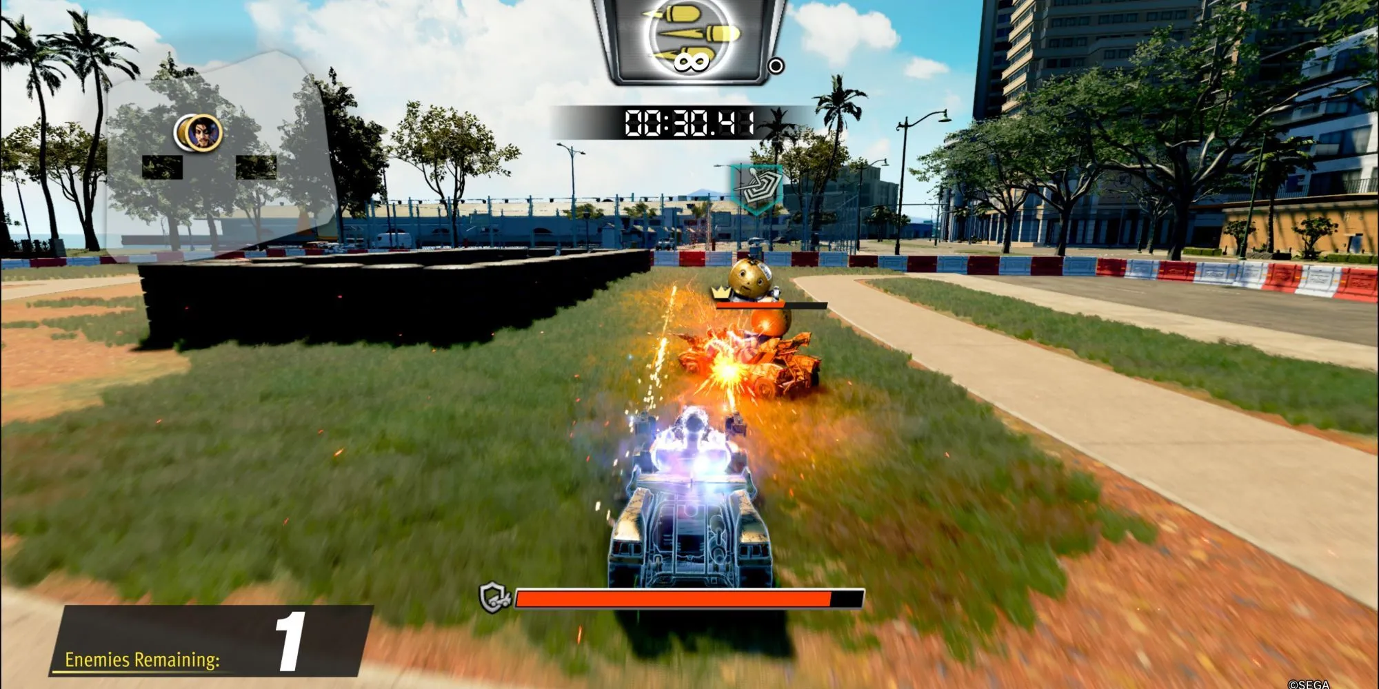 Đối đầu đội quân Robo Michio trong thử thách cuối Dragon Kart