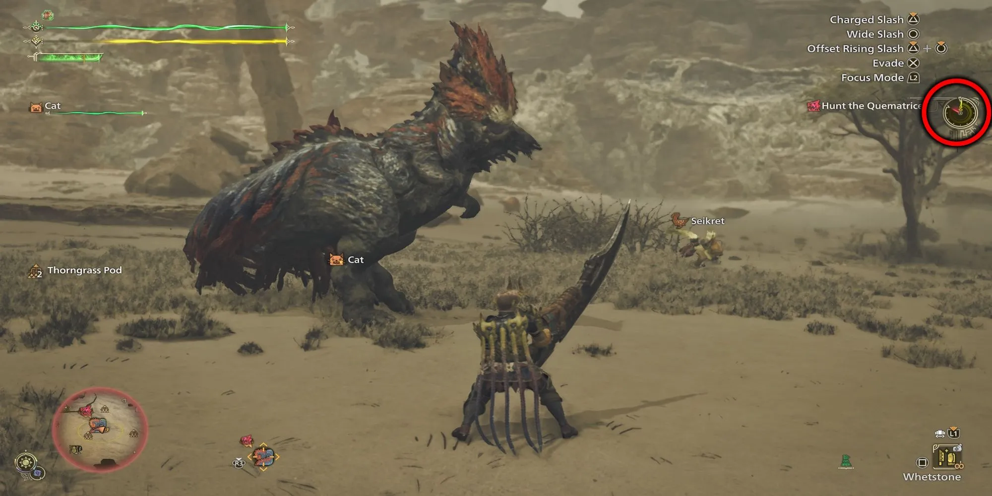 Đồng hồ đếm ngược thời gian săn 50 phút trong Monster Hunter Wilds