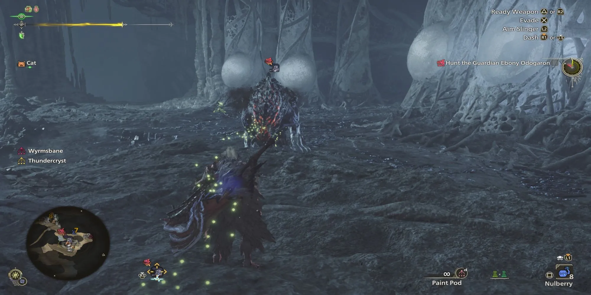 Ebony Odogaron trong MH Wilds, một kẻ săn mồi hung tợn với bộ móng vuốt sắc lẹm