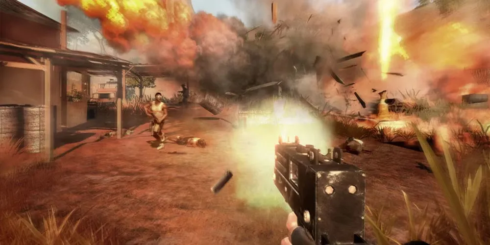 Far Cry 2 với bối cảnh châu Phi khắc nghiệt và cơ chế gameplay thực tế