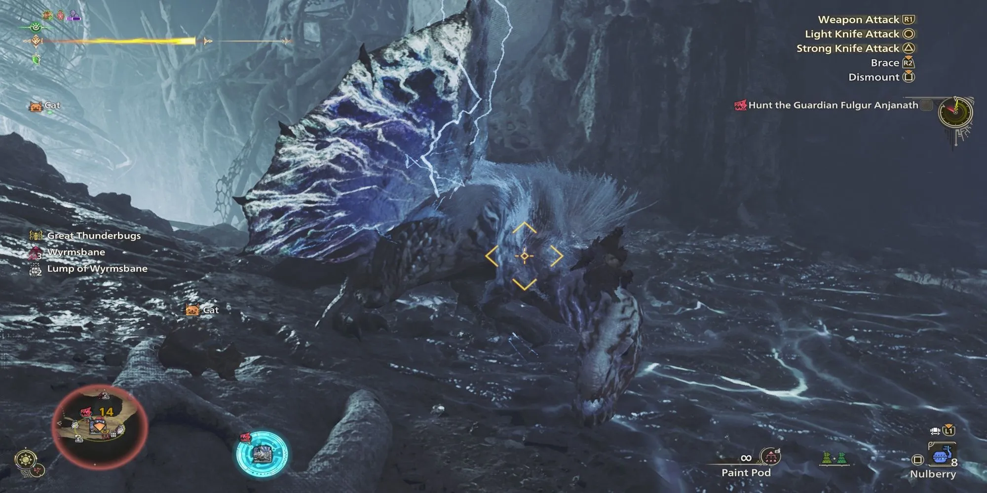 Fulgar Anjanath trong MH Wilds, một con T-Rex điện cực kỳ nguy hiểm