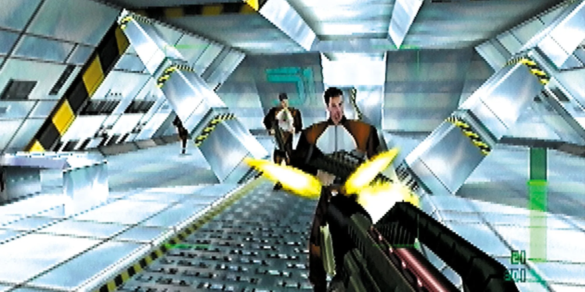 Gameplay Perfect Dark trên Nintendo 64, một huyền thoại game FPS retro với chế độ multiplayer tùy biến