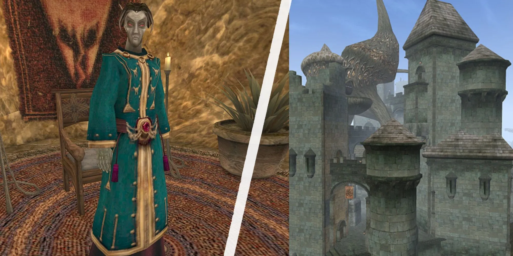 Gặp gỡ Đại Pháp Sư Aryon tại Tel Vos trong game Morrowind