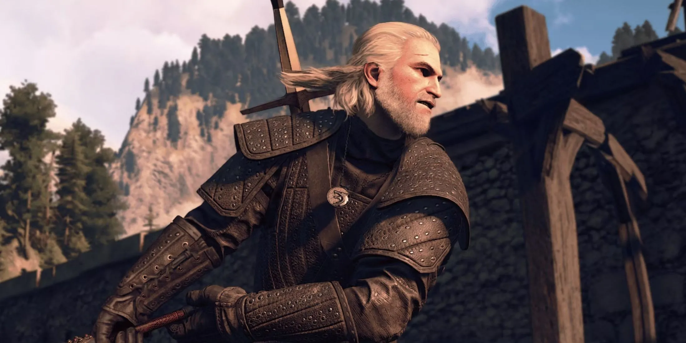 Geralt xứ Rivia trong The Witcher 3 Wild Hunt siêu phẩm RPG