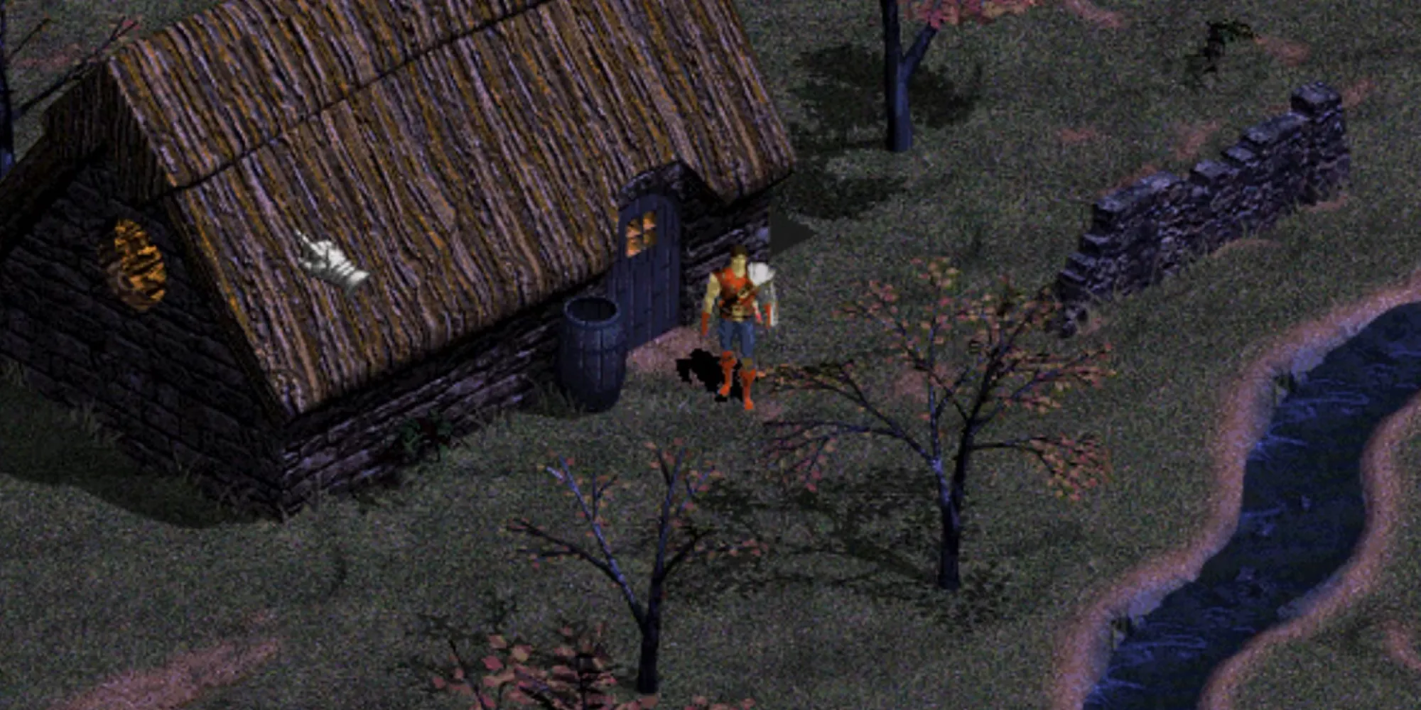 Giao diện màn hình chính của tựa game Diablo đầu tiên