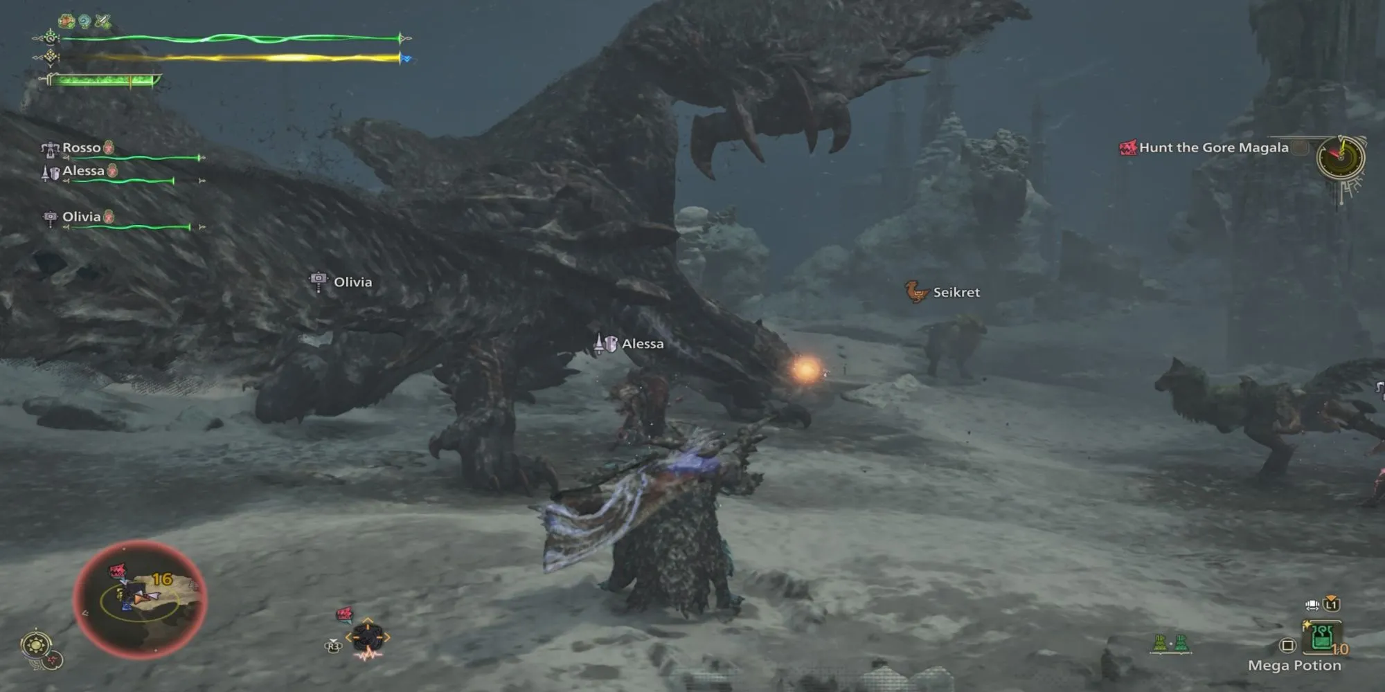 Gore Magala trong MH Wilds, một con rồng nhanh nhẹn và là nguồn gốc của Virus Cuồng Loạn