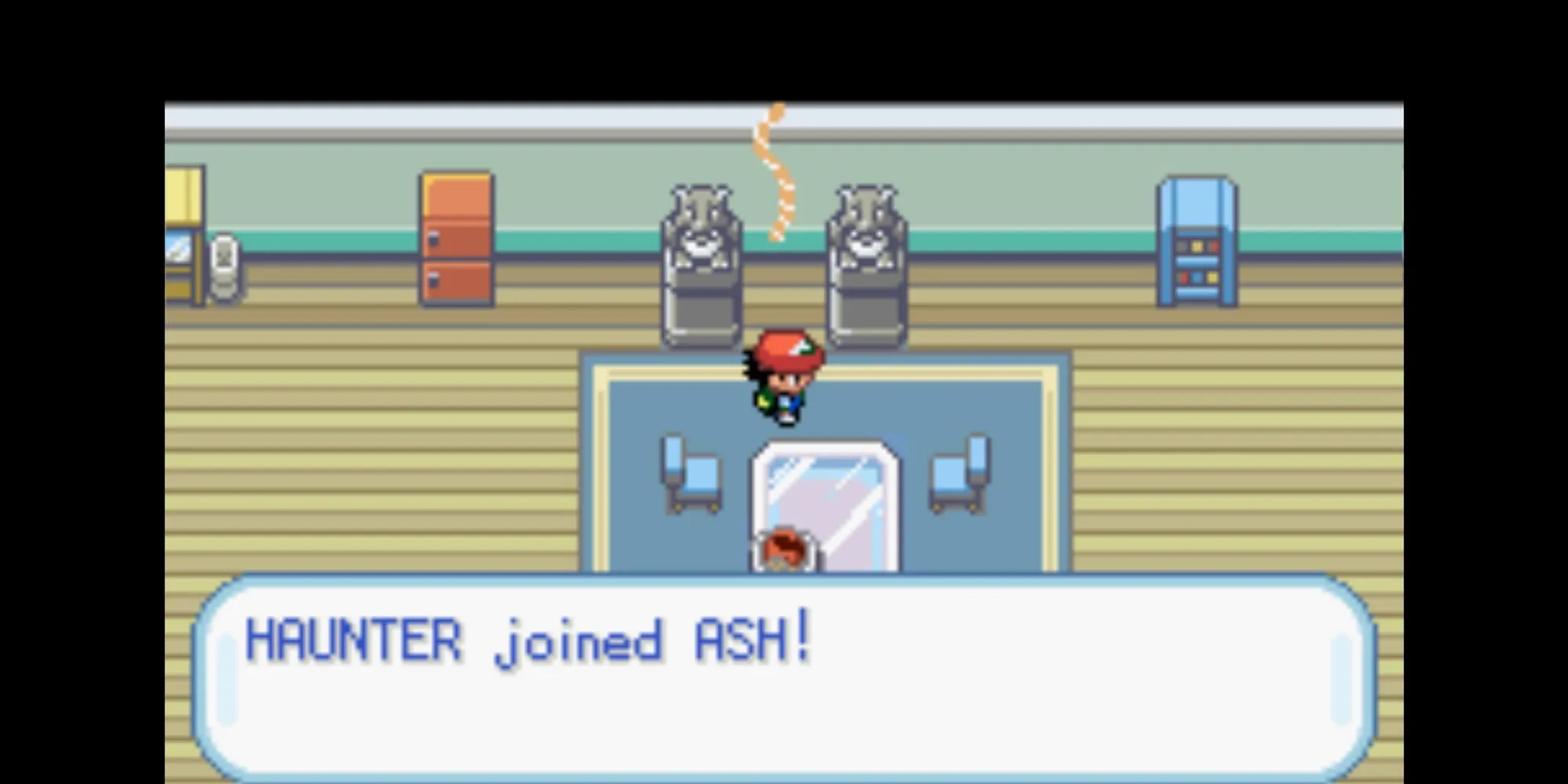 Haunter gia nhập đội của Ash tại Thị trấn Lavender trong Pokémon Ash Gray
