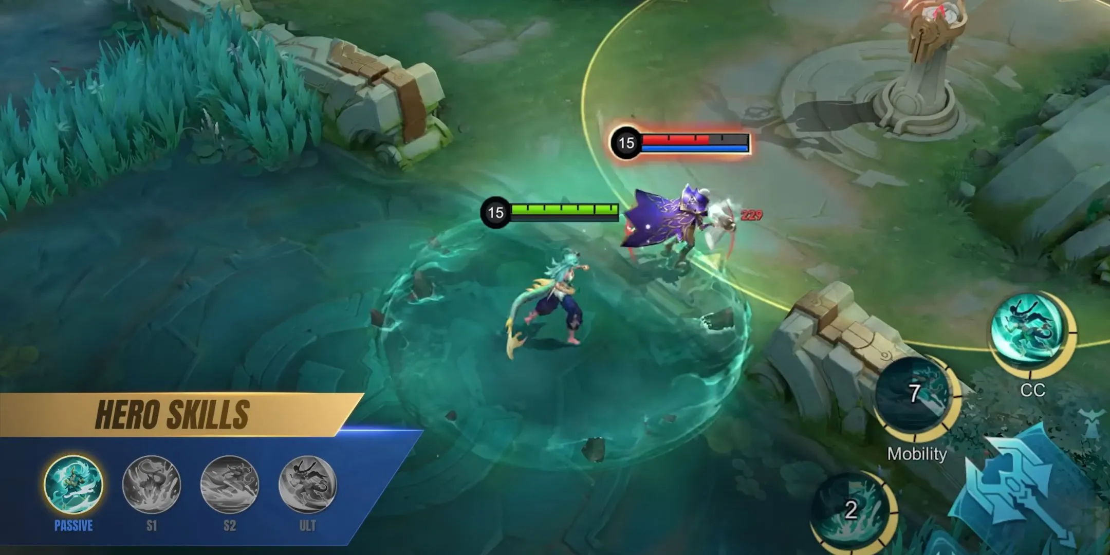 Hero Kalea trong Mobile Legends Bang Bang thể hiện kỹ năng nổi bật