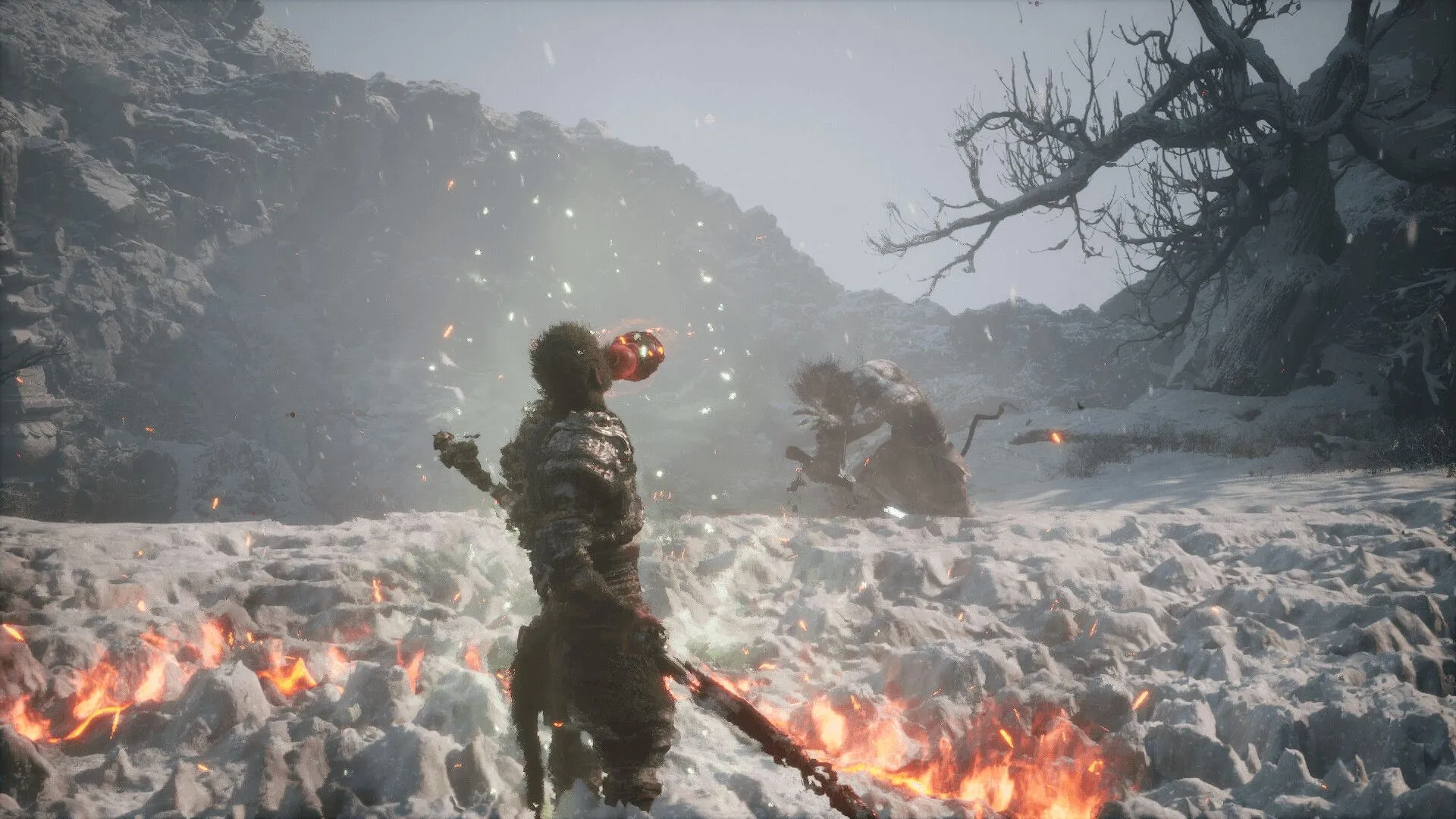 Hình ảnh Black Myth Wukong trên nền tảng PlayStation 5 với đồ họa ấn tượng