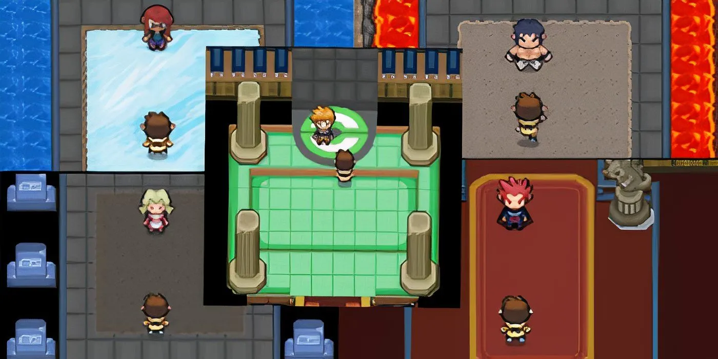 Hình ảnh chia đôi của Pokemon Infinite Fusion