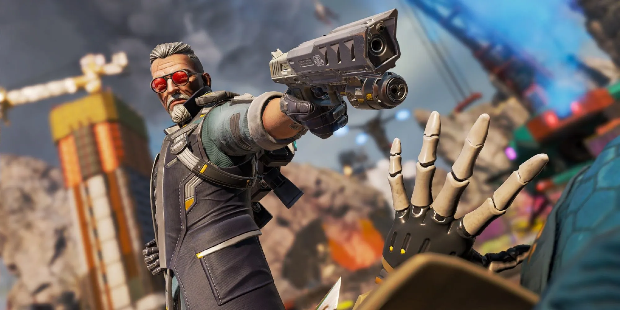 Hình ảnh đại diện game Apex Legends với nhân vật Ballistic và logo mùa 17