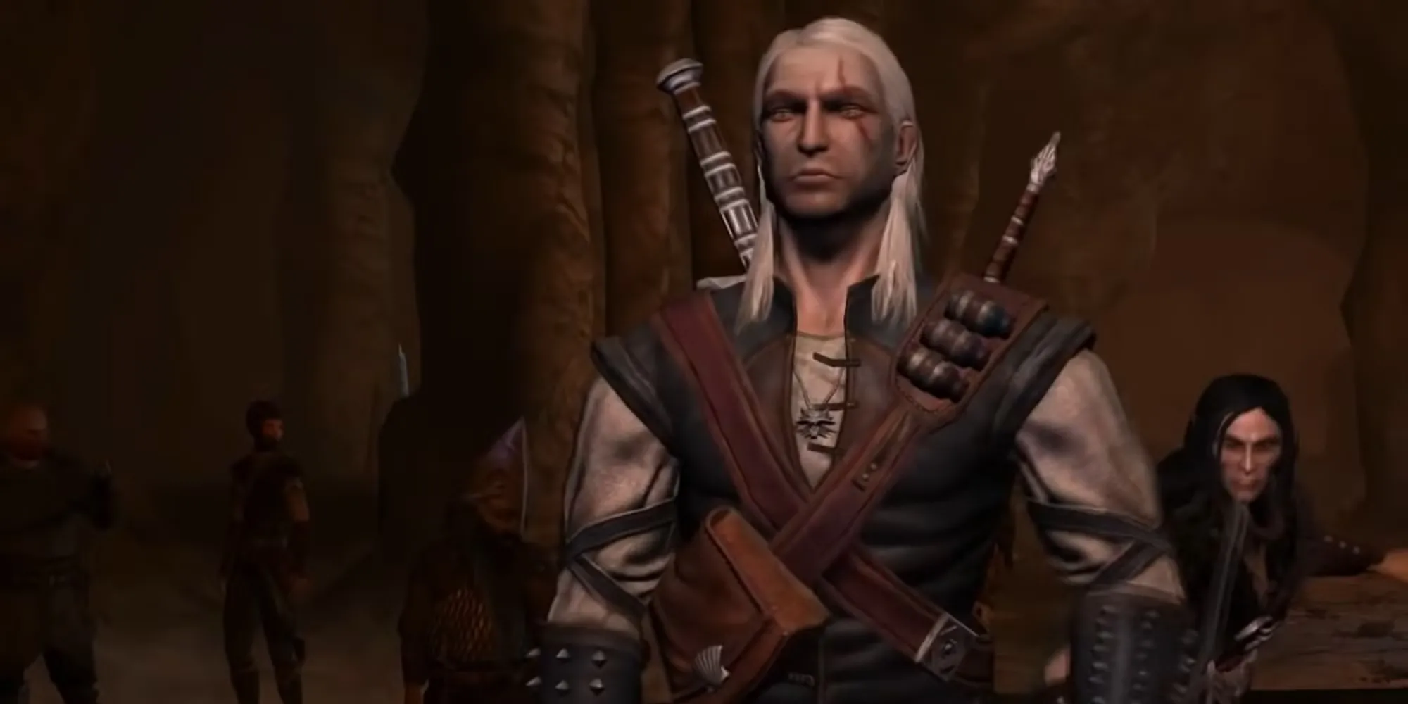Hình ảnh Geralt xứ Rivia trong The Witcher phiên bản đầu tiên