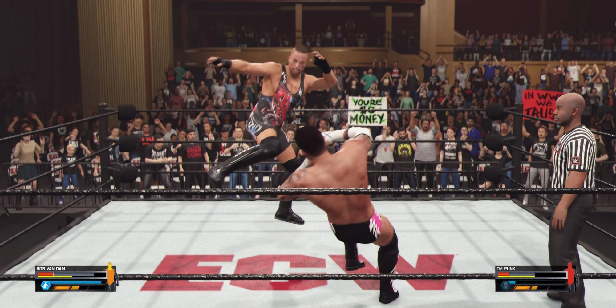 Hướng dẫn thực hiện combo đòn đánh trong WWE 2K25