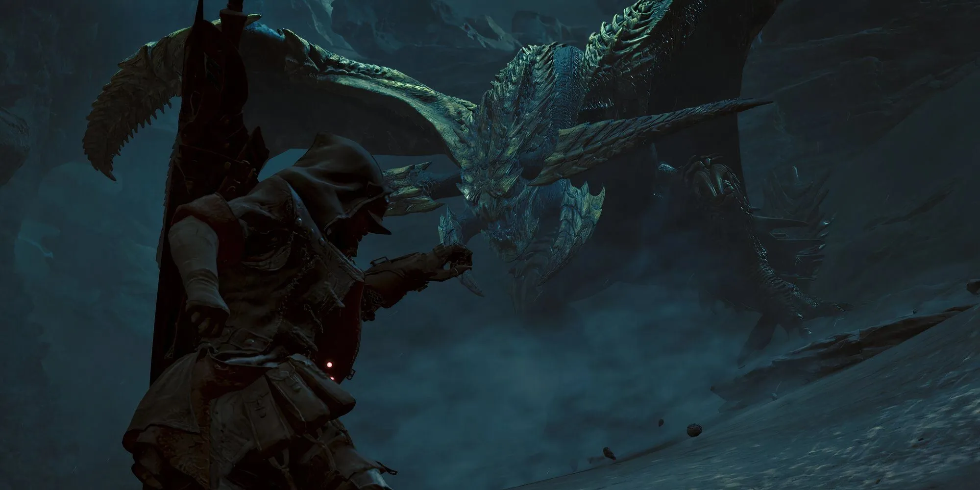 Pocketpair Cho Nhân Viên Nghỉ Phép Chơi Monster Hunter Wilds 1 Hướng dẫn vũ khí Monster Hunter Wilds với các thợ săn đang chiến đấu