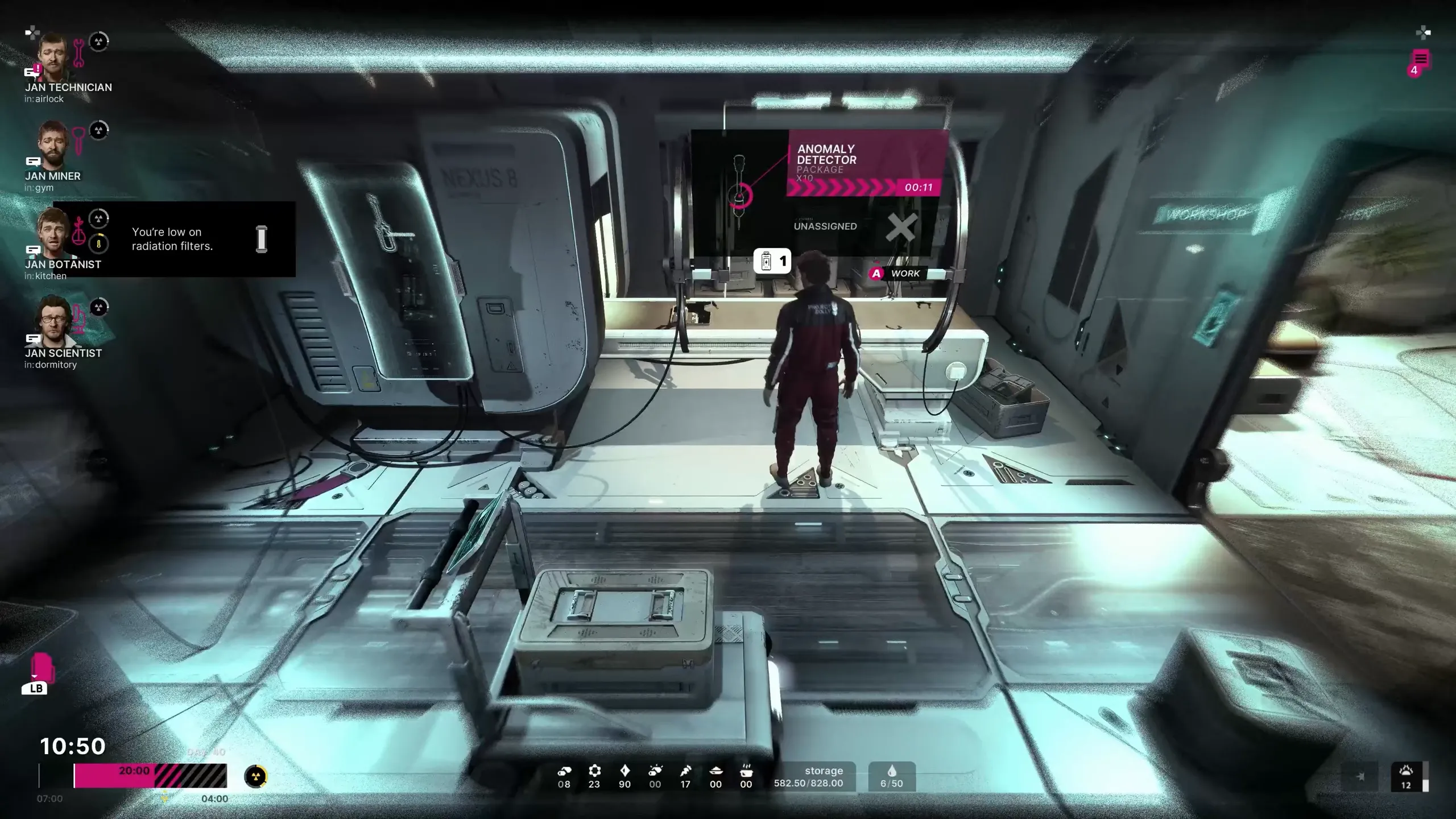 Jan Dolski và các phiên bản thay thế trong trailer game The Alters