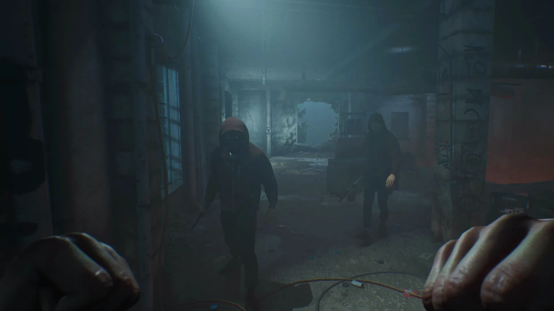 Khung cảnh thành phố Seattle về đêm trong Vampire The Masquerade Bloodlines 2