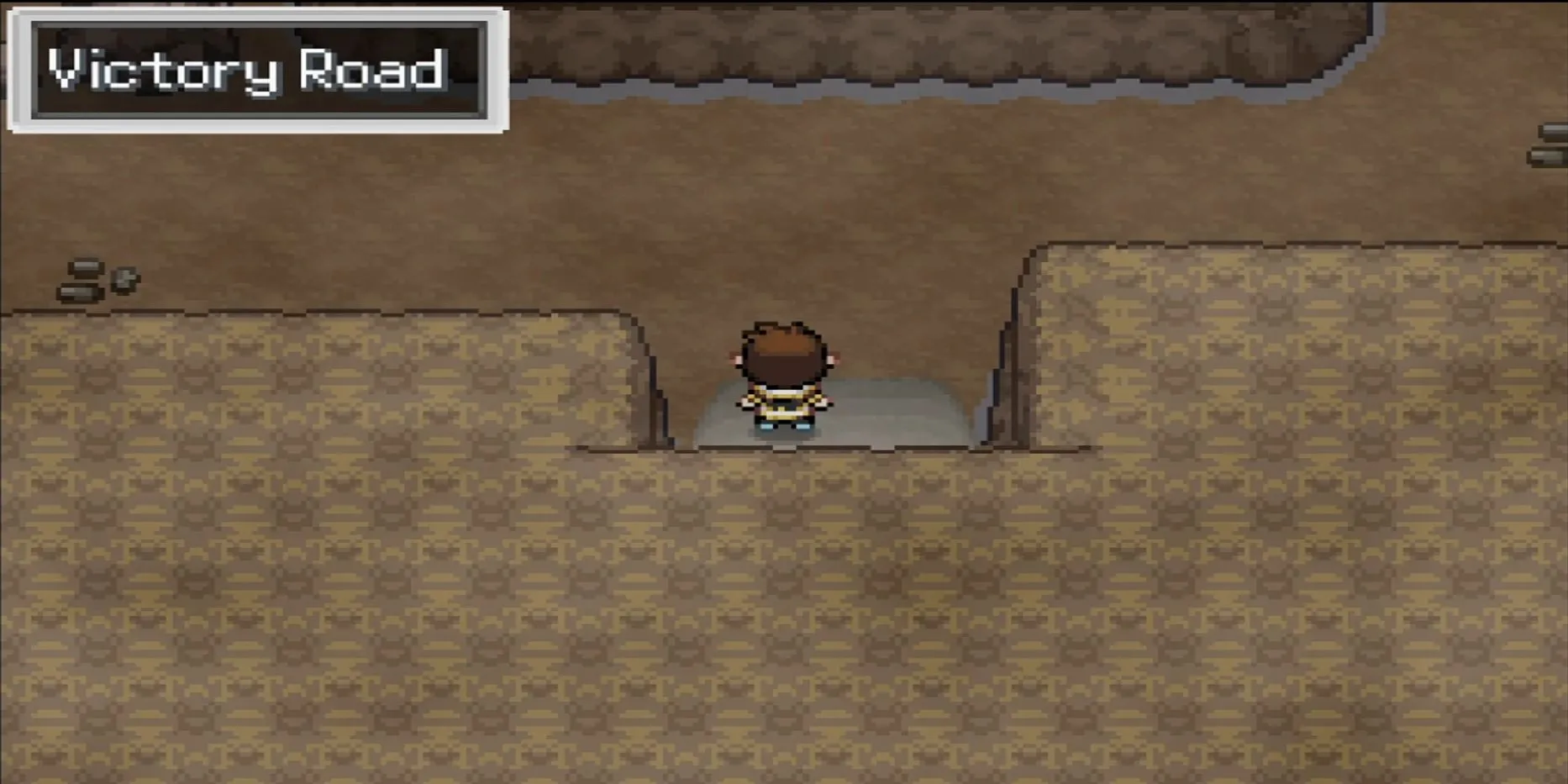 Lối vào Con đường Chiến thắng vào đường hầm trong Pokemon Infinite Fusion