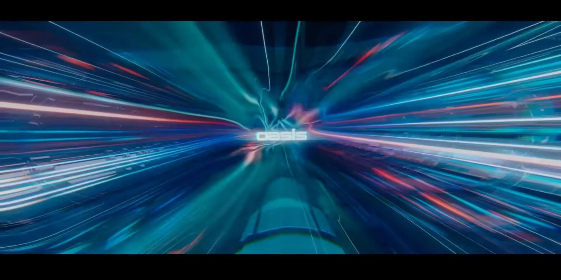 Màn hình đăng nhập OASIS trong Ready Player One