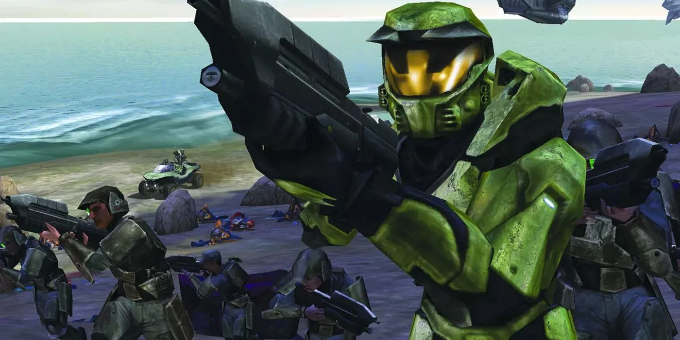 Master Chief trong Halo Combat Evolved, tựa game FPS đặt nền móng cho thể loại trên console