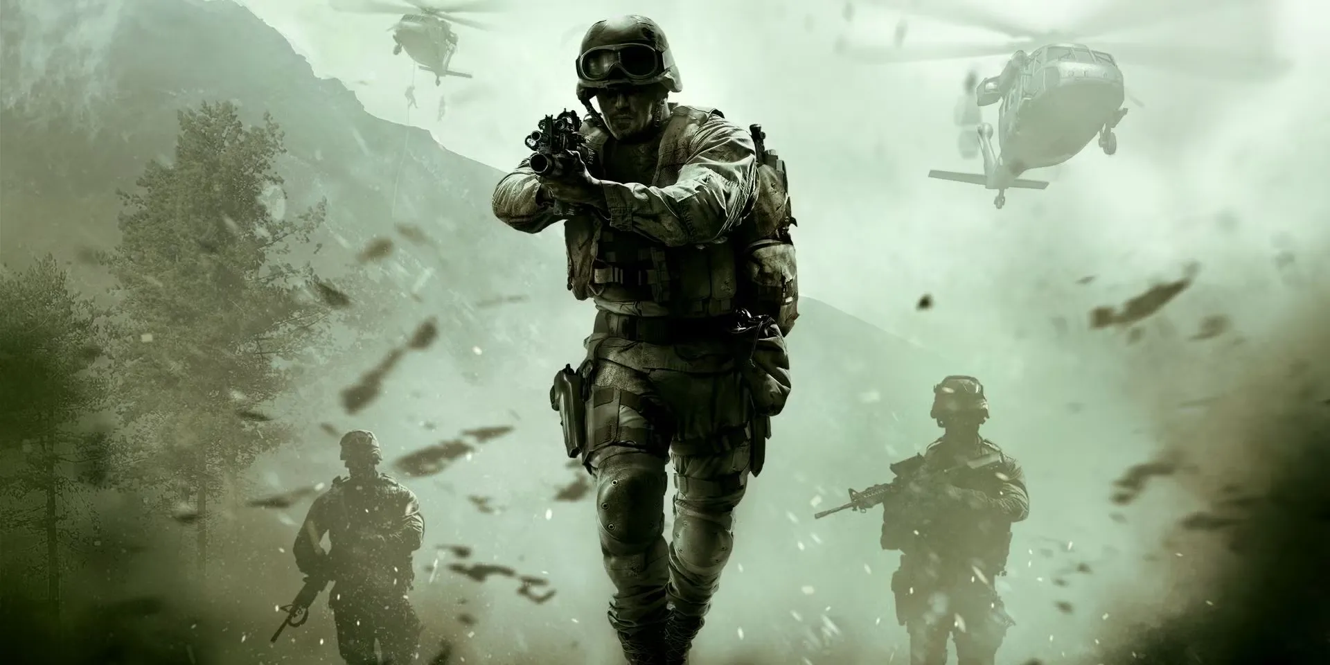 Một cảnh chiến đấu trong Call of Duty Modern Warfare, game FPS đặt nền móng cho game bắn súng nhiều người chơi hiện đại