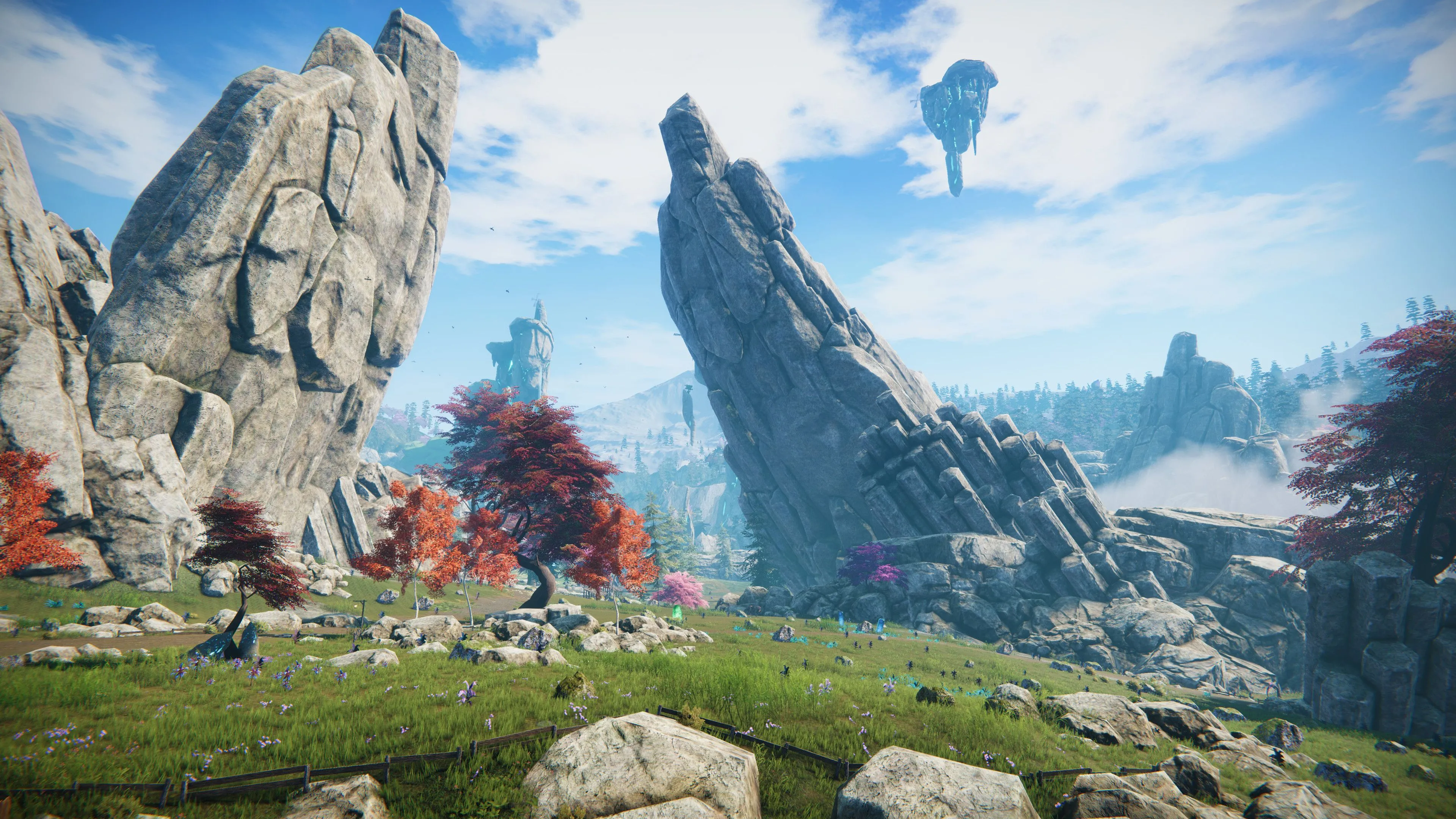 Một cảnh quan hùng vĩ trong thế giới của Edge of Eternity