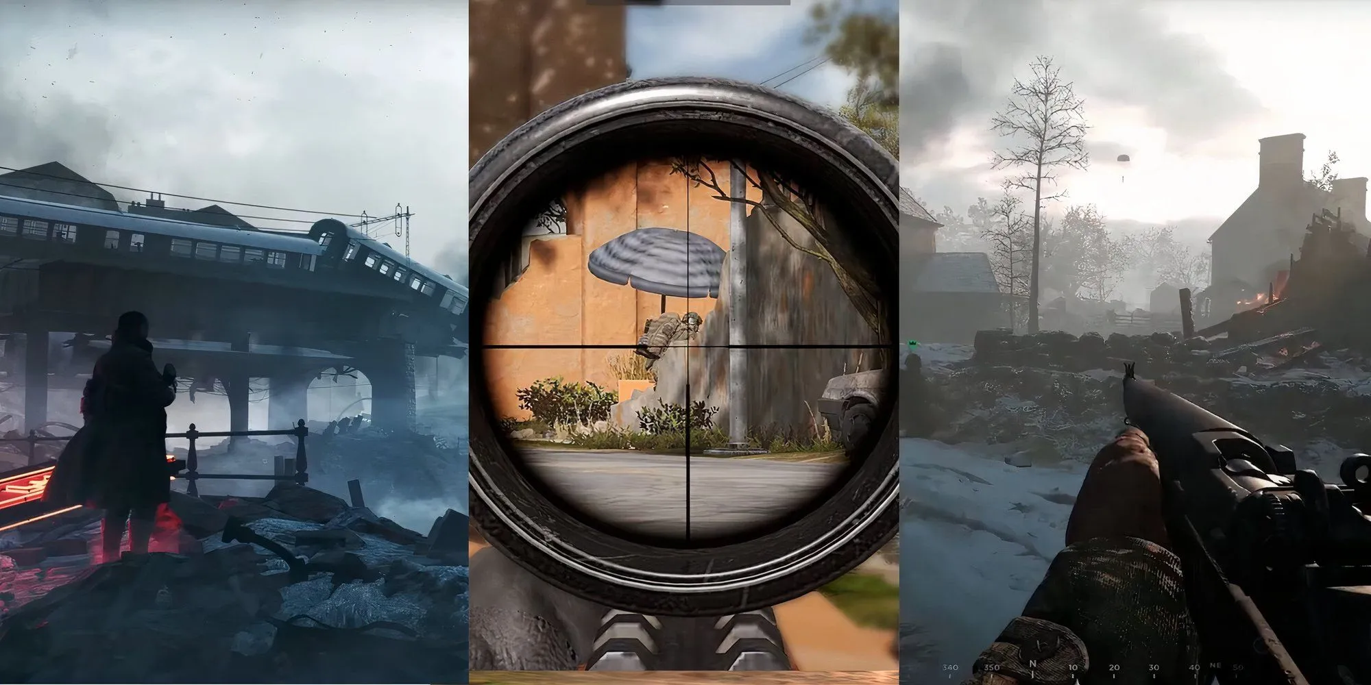 Một tay súng bắn tỉa đang nhắm bắn từ xa trong một trận chiến game FPS Gray Zone Warfare