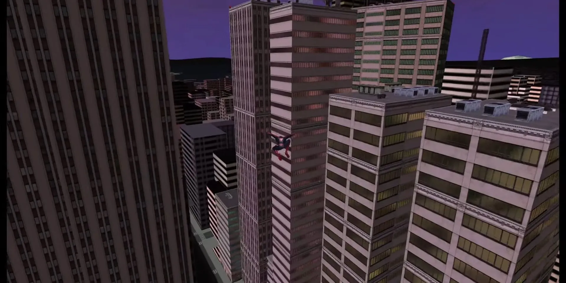 Người Nhện đu tơ qua Manhattan trong Spider-Man 2 (2004)