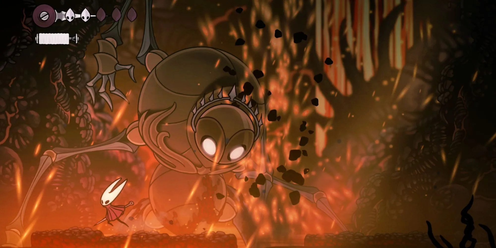 Nhân vật Hornet trong Hollow Knight Silksong chuẩn bị cho hành trình mới