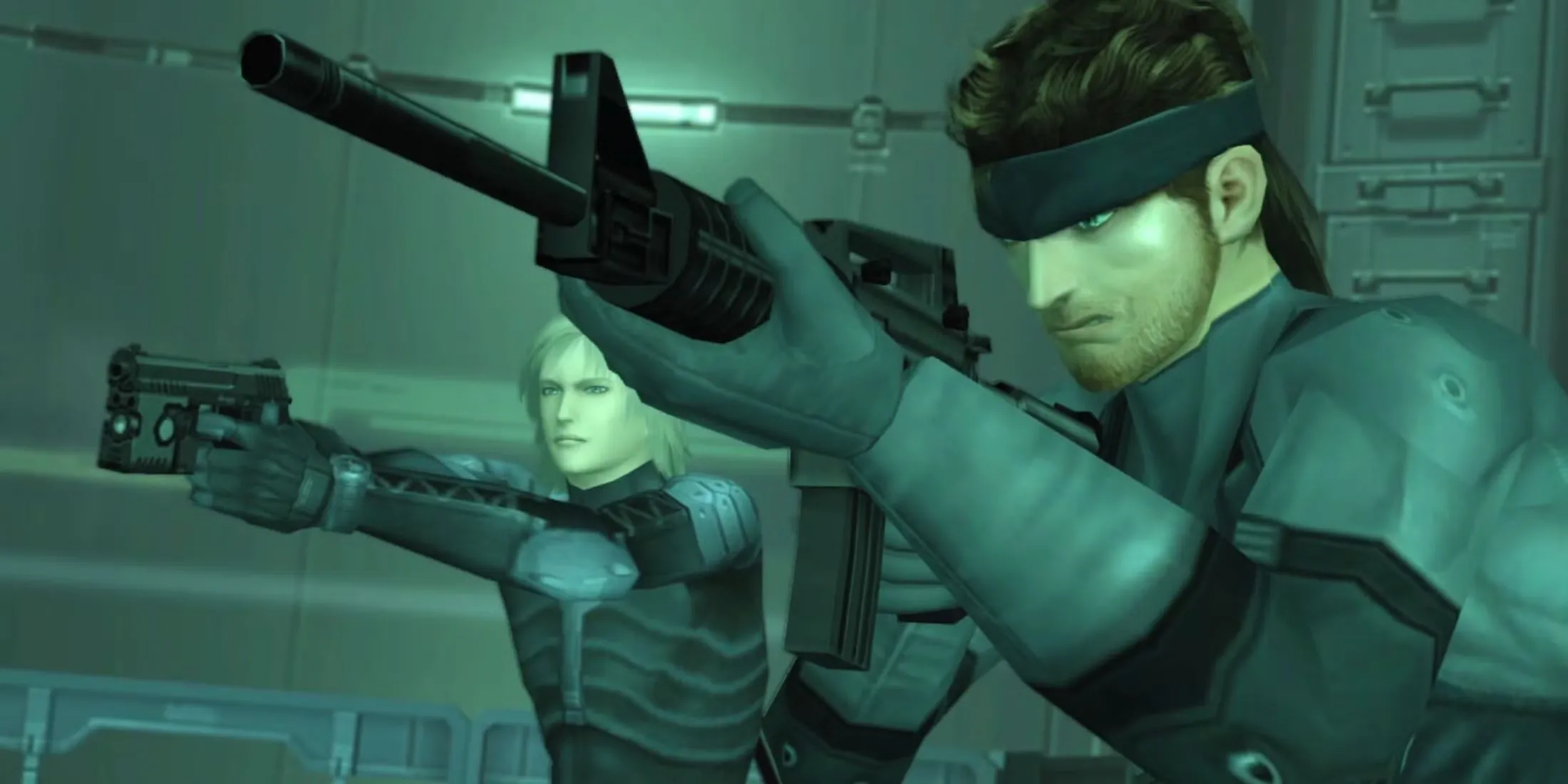 Nhân vật Raiden trong Metal Gear Solid 2 Sons of Liberty, tựa game hành động lén lút với cốt truyện phức tạp
