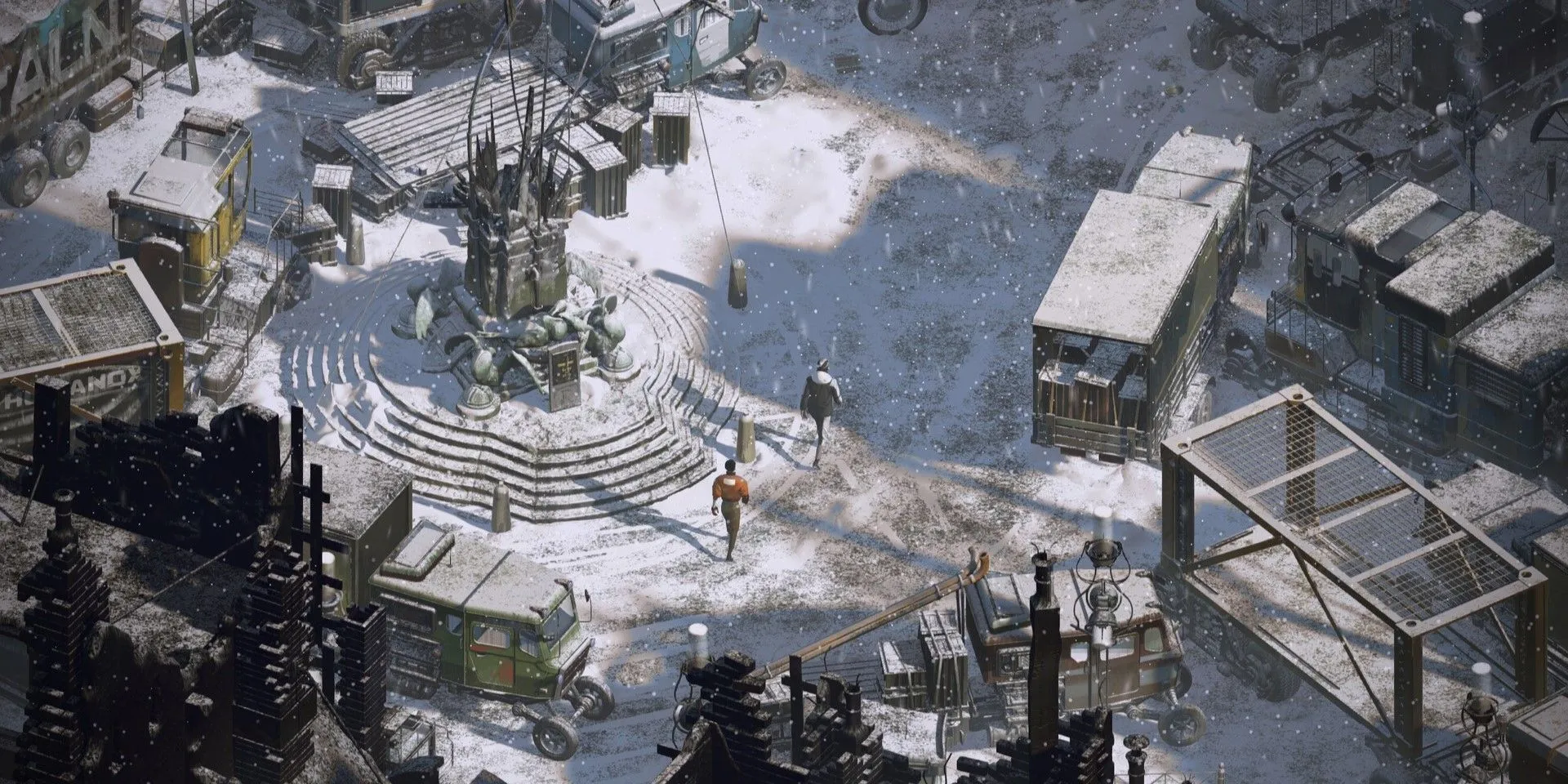 Nhân vật thám tử Harry Du Bois trong game Disco Elysium với phong cách nghệ thuật ấn tượng