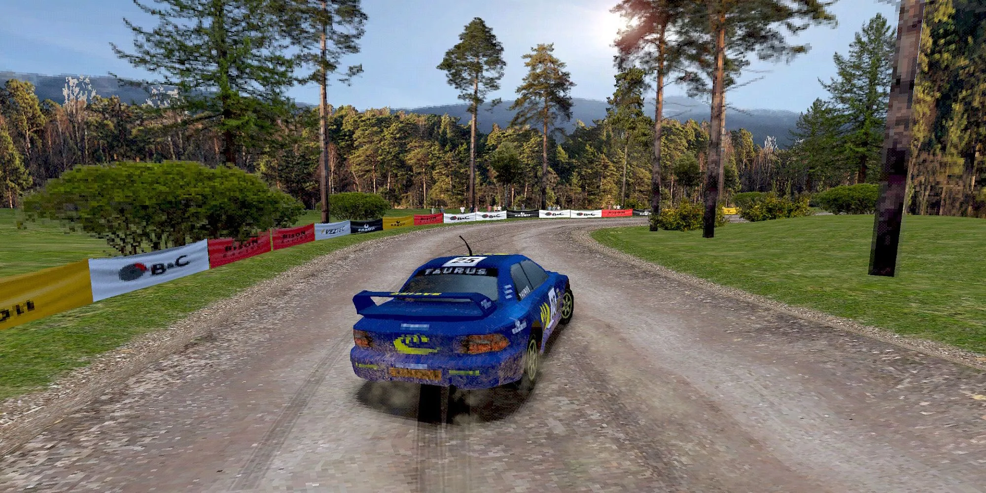 Old School Rally mang đậm phong cách game đua xe cổ điển